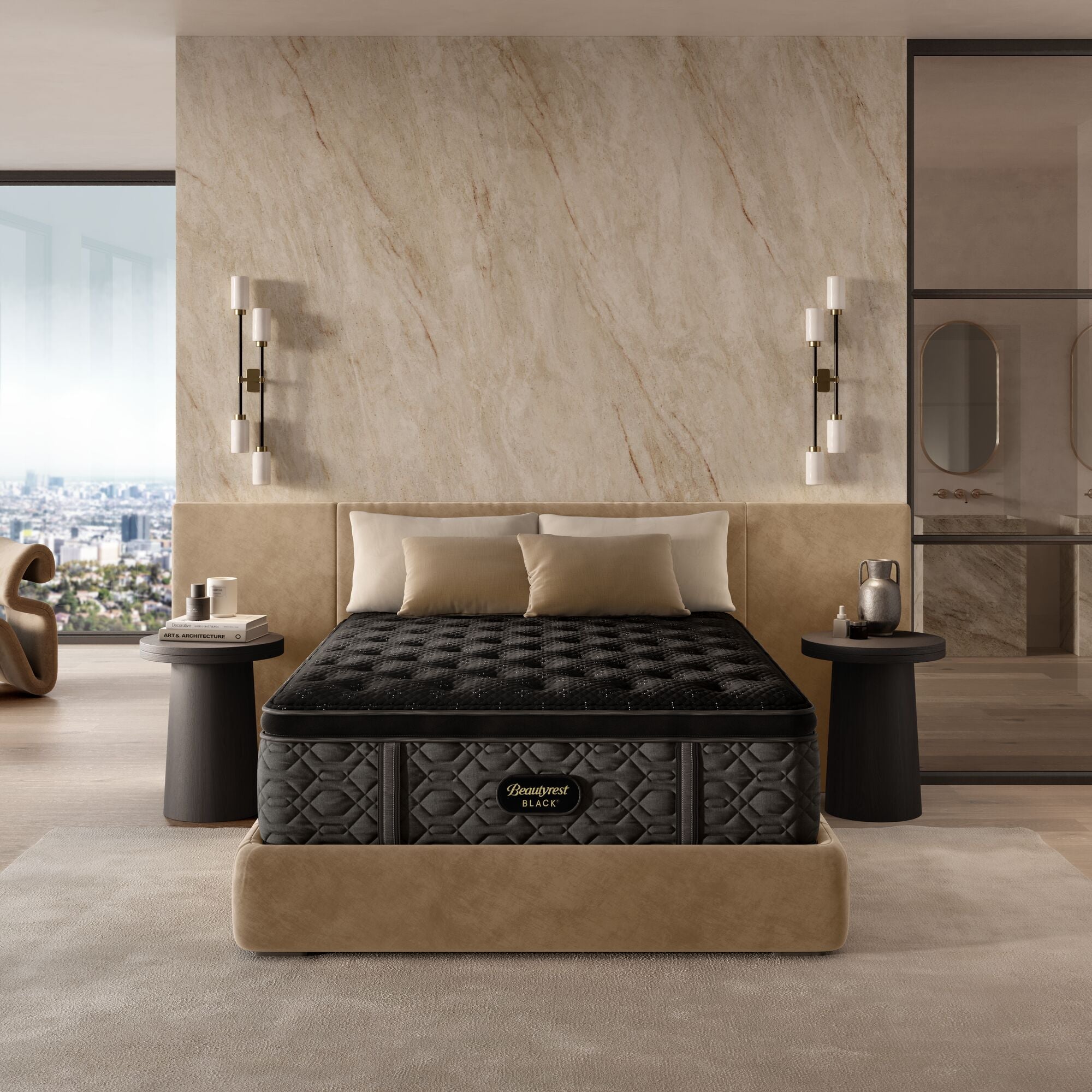 Beautyrest Black® Series Three 16.75" Plush Pillow Top Mattress - California King