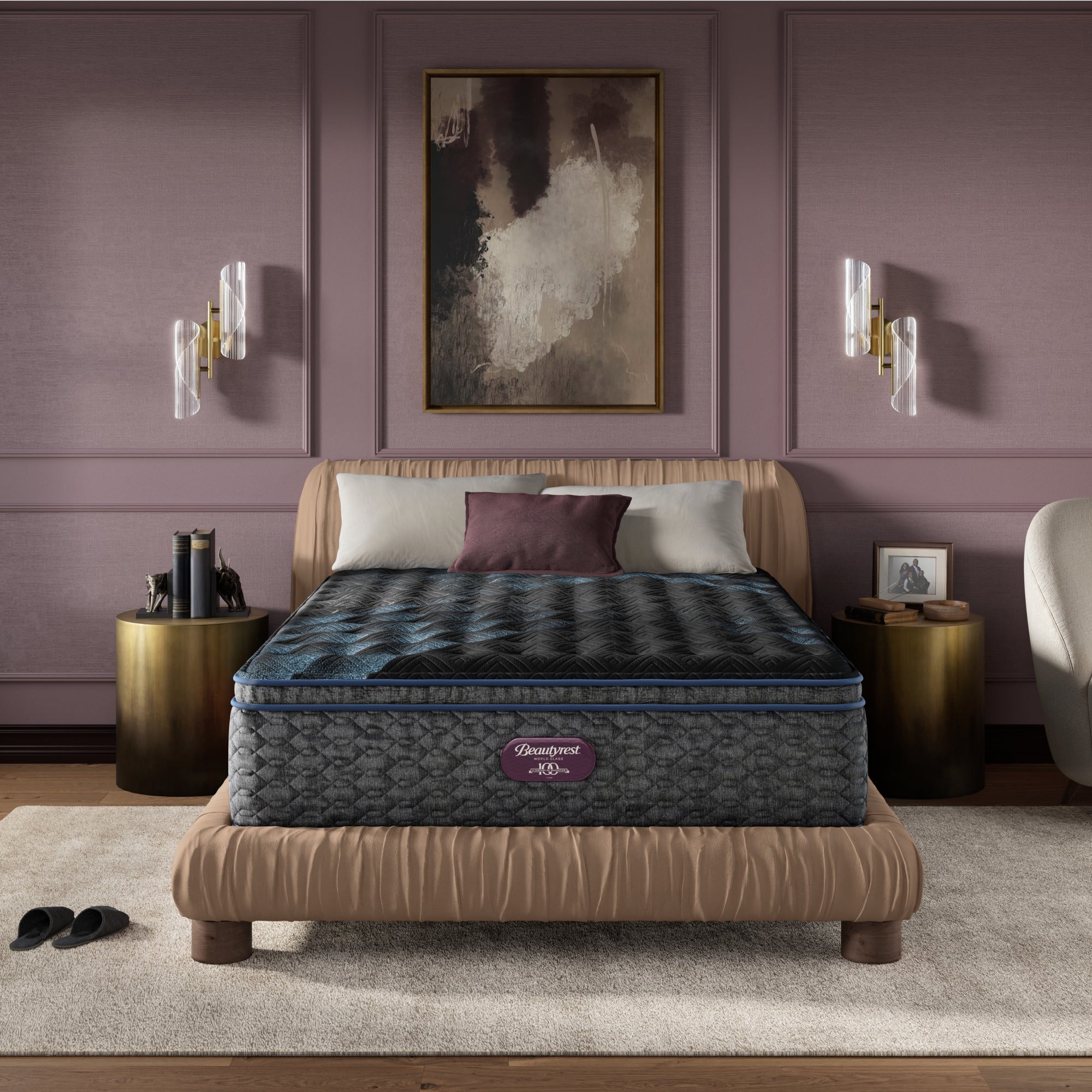 Beautyrest World Class Level Four Firm Pillow Top Mattress - California King