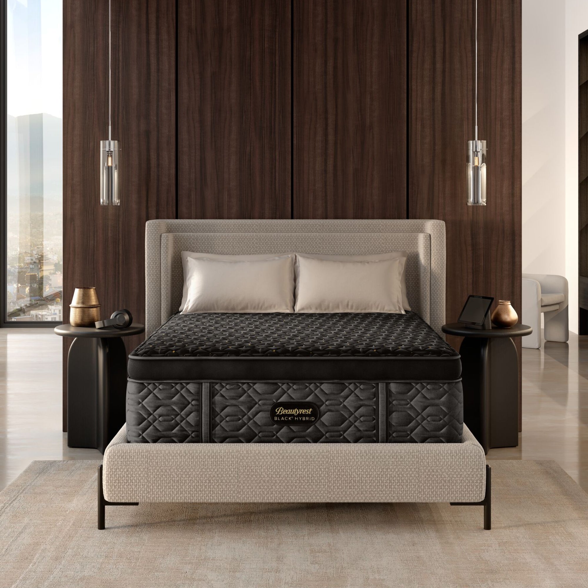Beautyrest Black® Series Four 16" Hybrid Plush Apex Top Mattress - California King