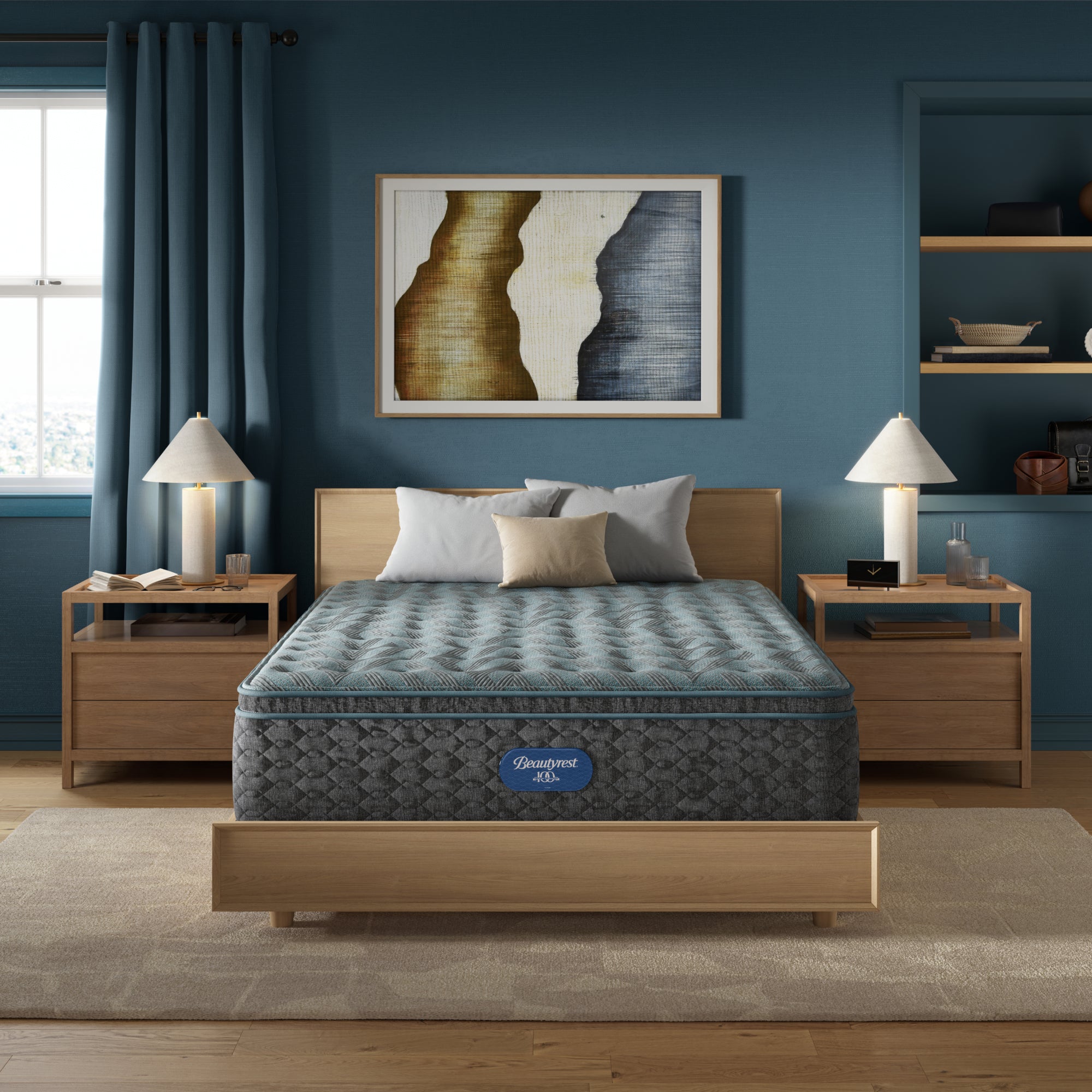 Beautyrest Level One Medium Pillow Top Mattress - California King