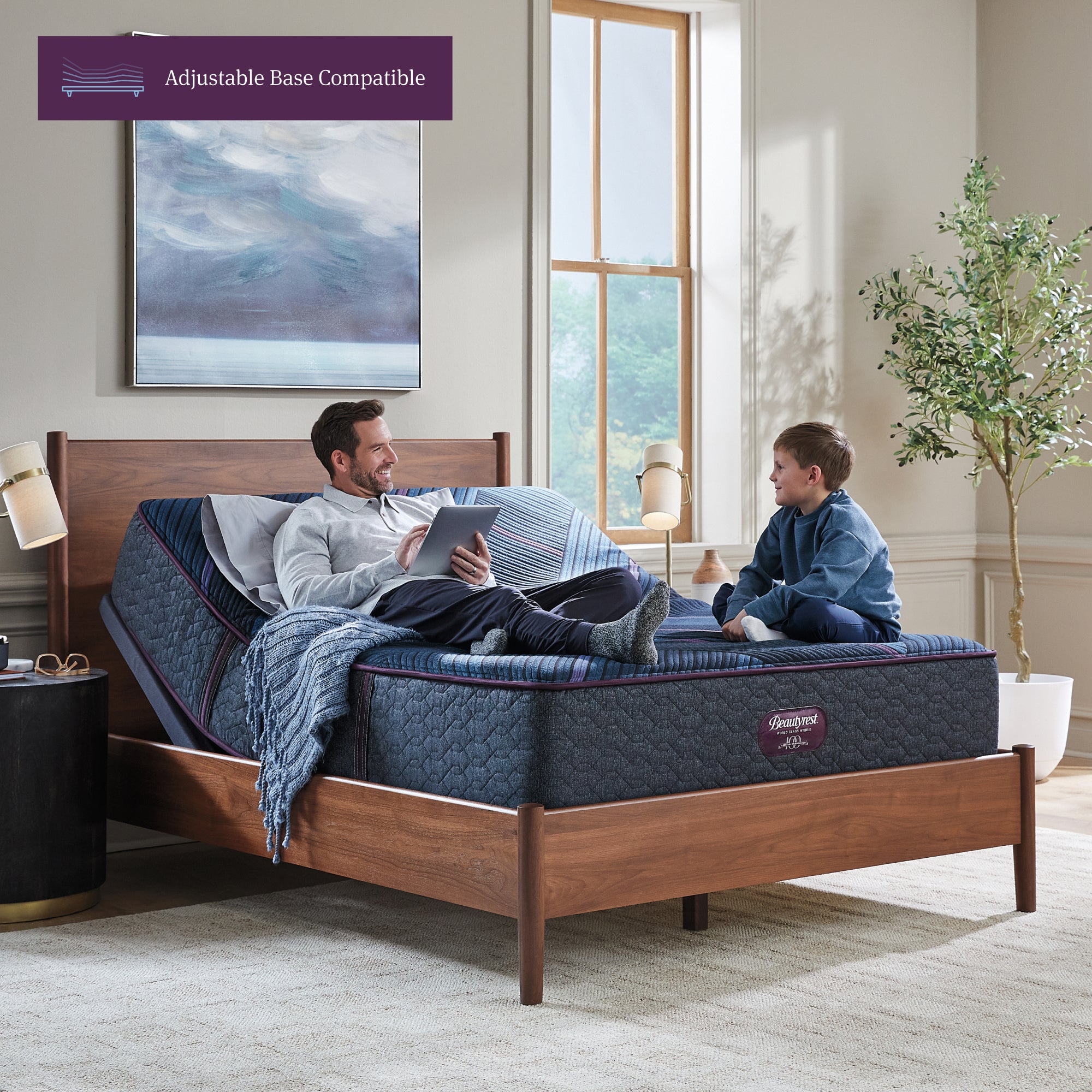Beautyrest World Class Level Three Hybrid Firm Mattress