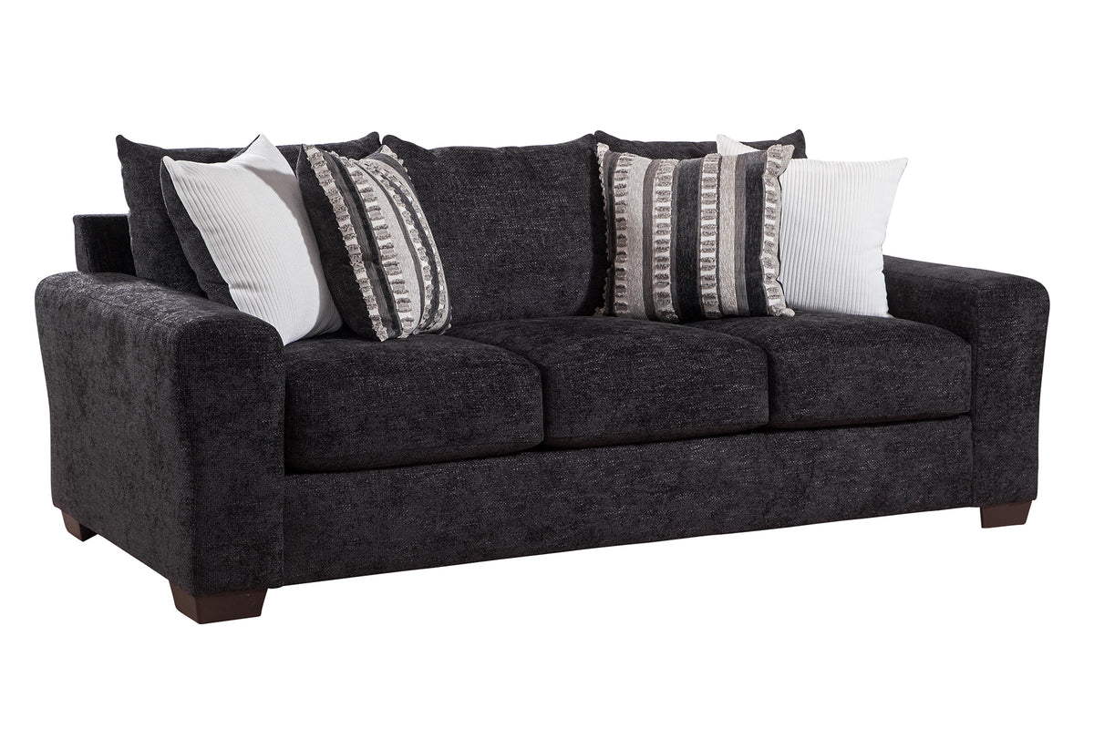 Zazie Sofa - Onyx alt angle