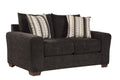 Zazie Loveseat - Onyx