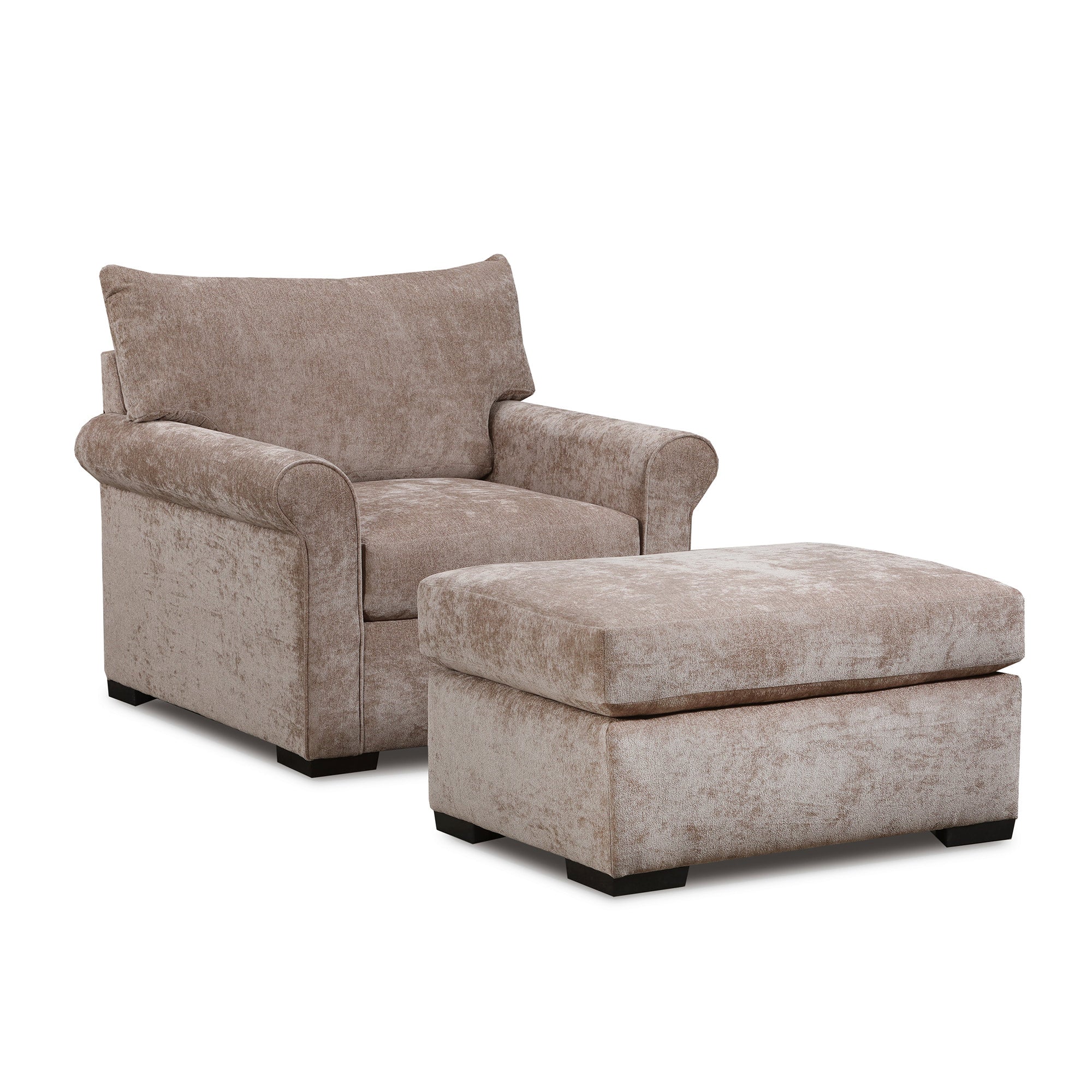 Nadia Mushroom Ottoman - Behold Home