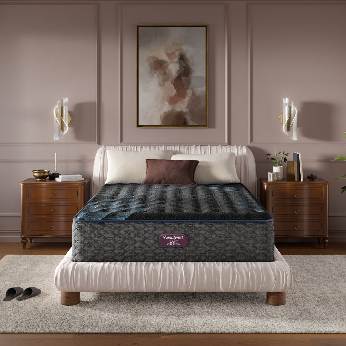 Beautyrest World Class Level Four Medium Mattress - California King