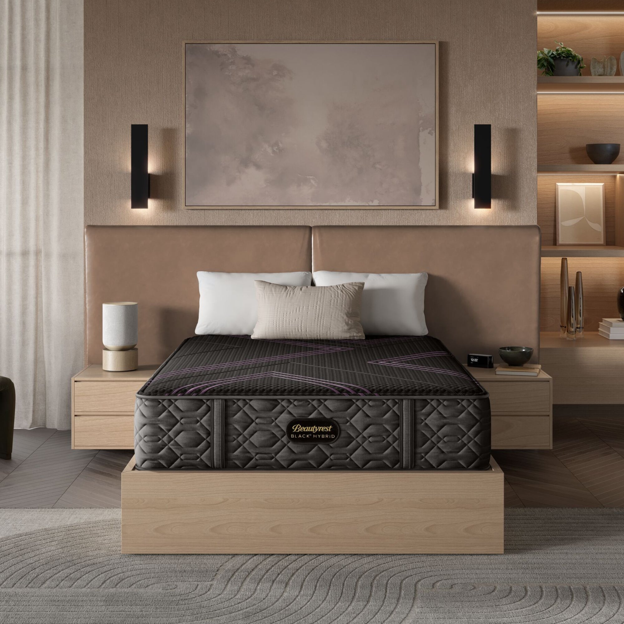 Beautyrest Black® Series Two 13.5" Hybrid Firm Mattress - California King