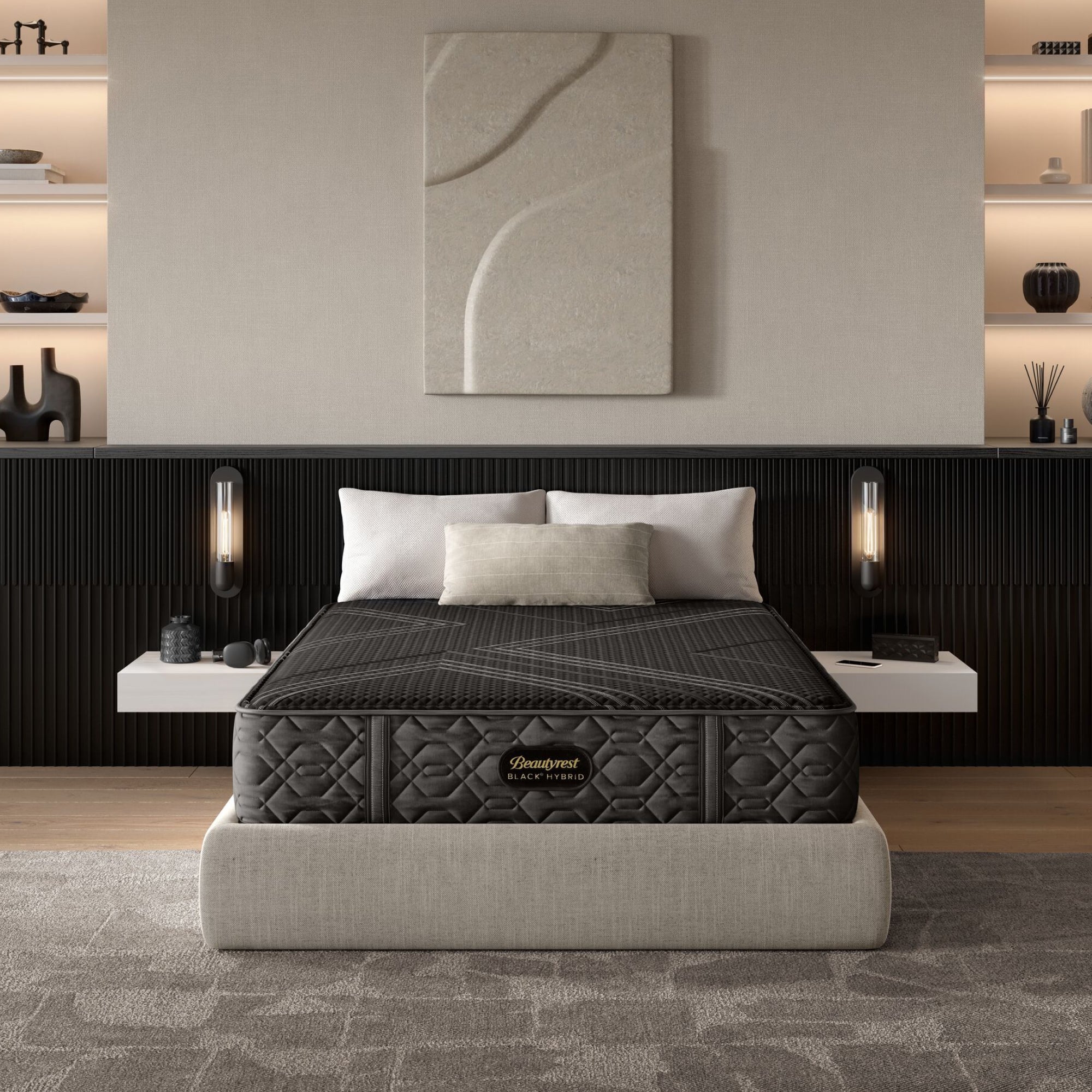 Beautyrest Black® Series One 12.5" Hybrid Plush Mattress - California King