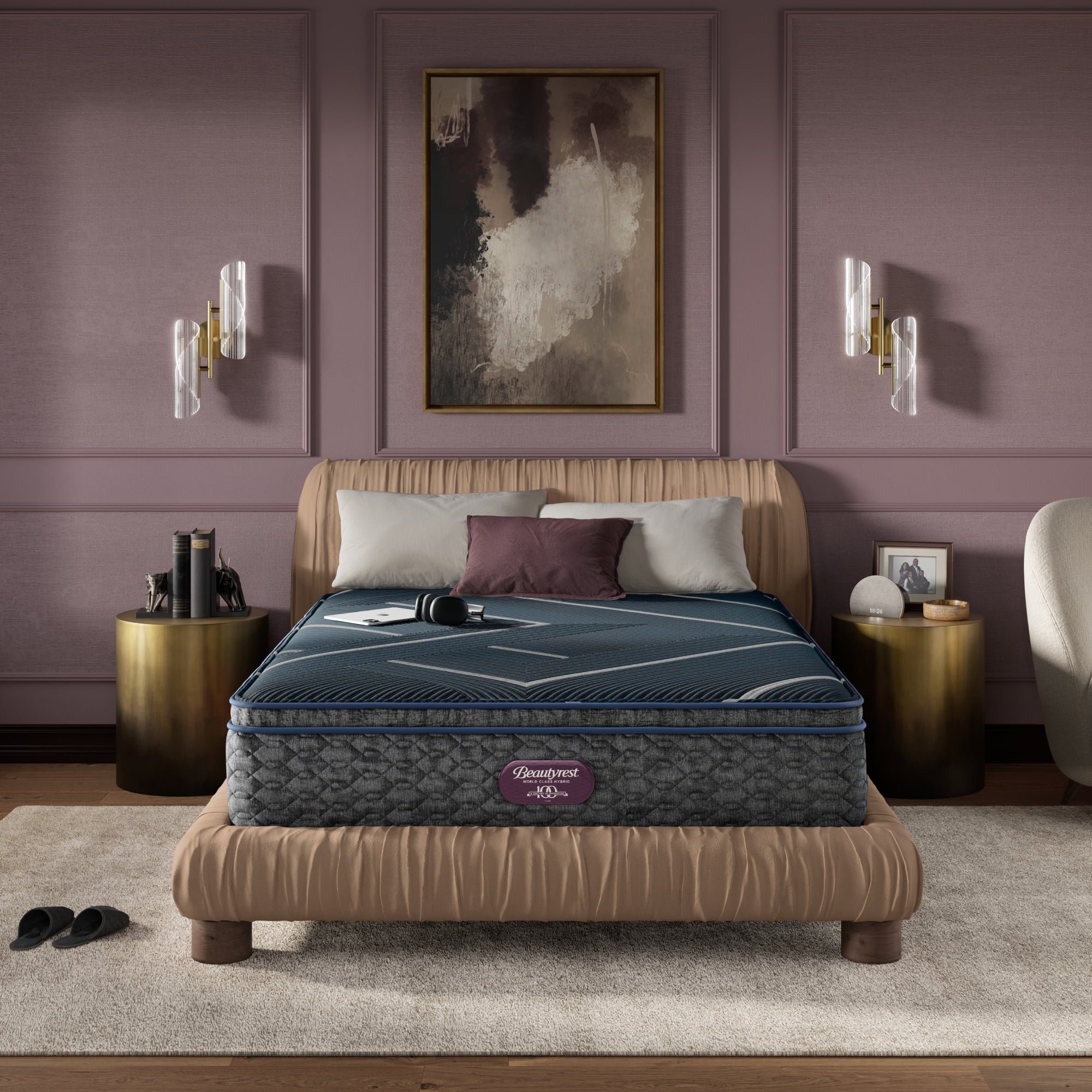 Beautyrest World Class Level Four Hybrid Medium Apex PillowTop Mattress - California King