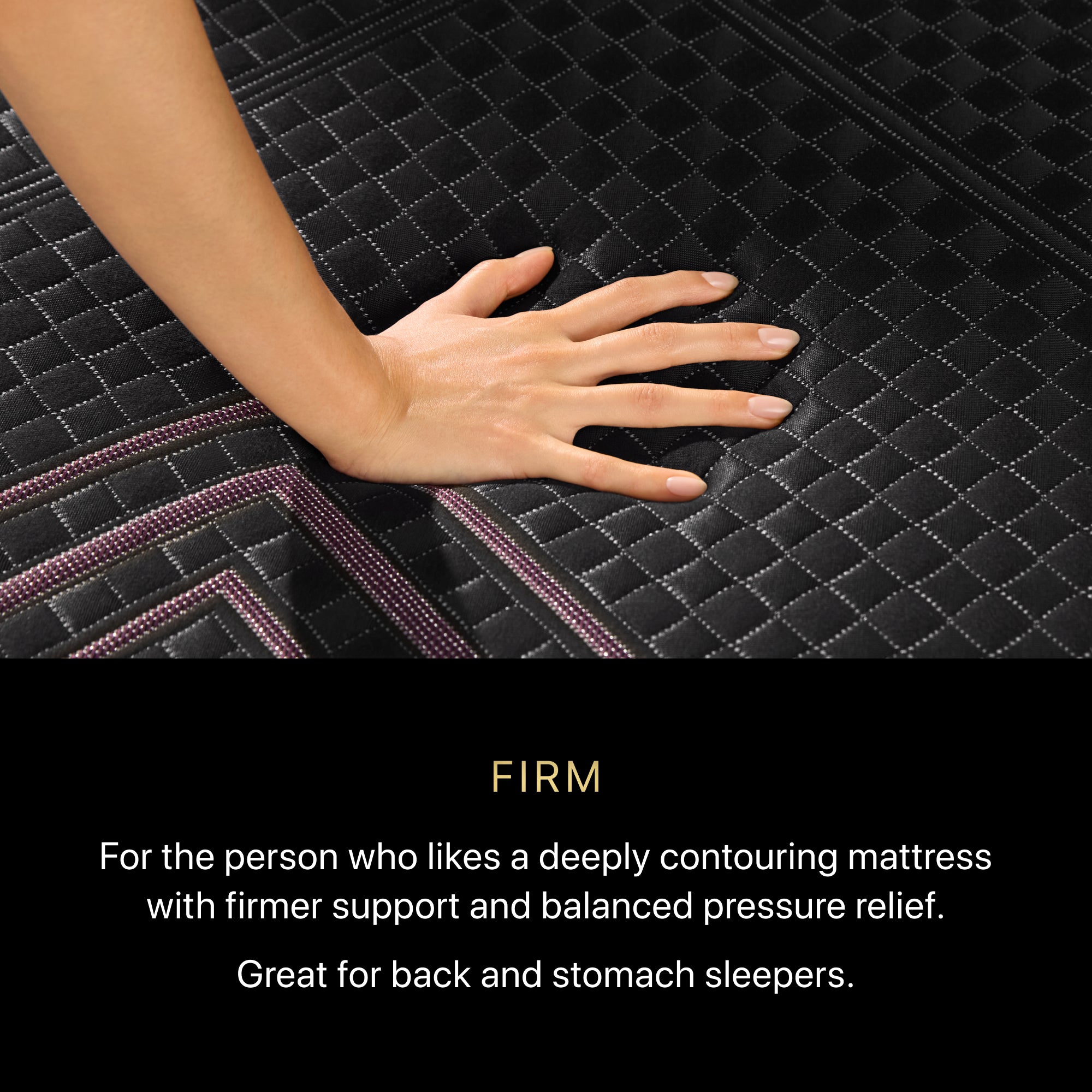 Beautyrest Black® Series Two 13.5" Hybrid Firm Mattress - King