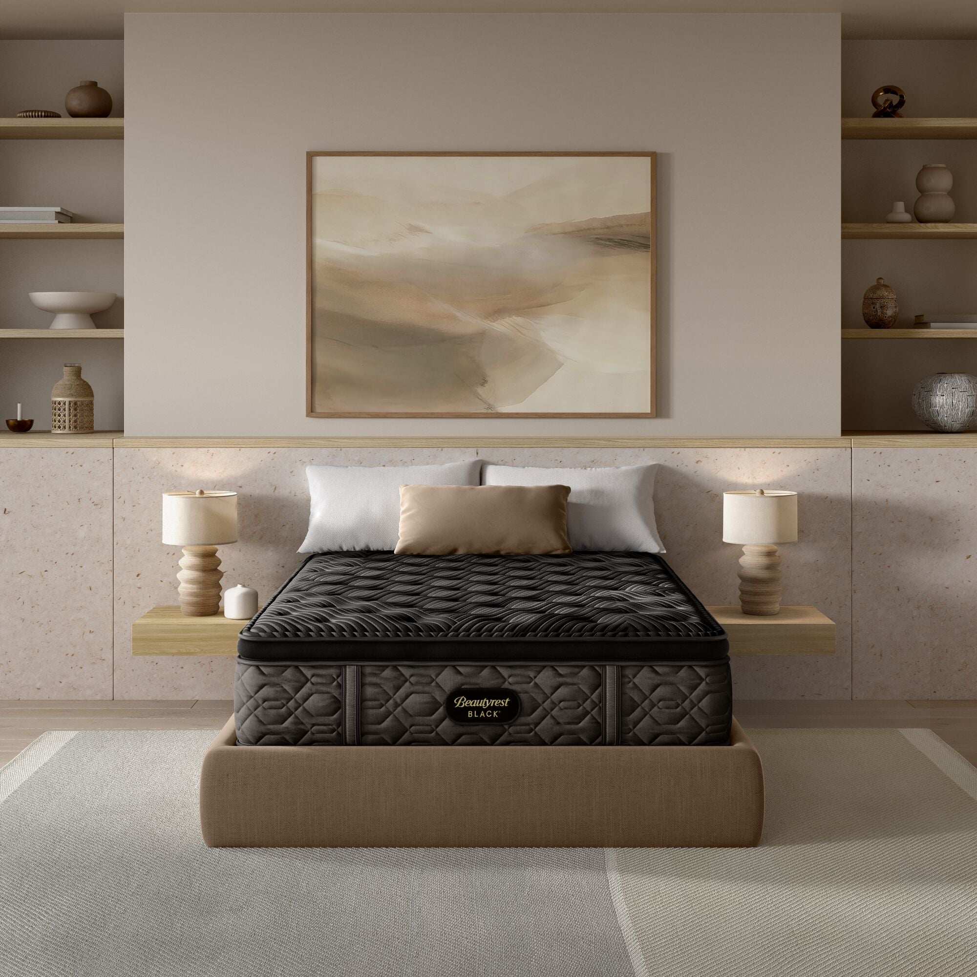 Beautyrest Black® Series One 14.5" Plush Pillow Top Mattress - California King