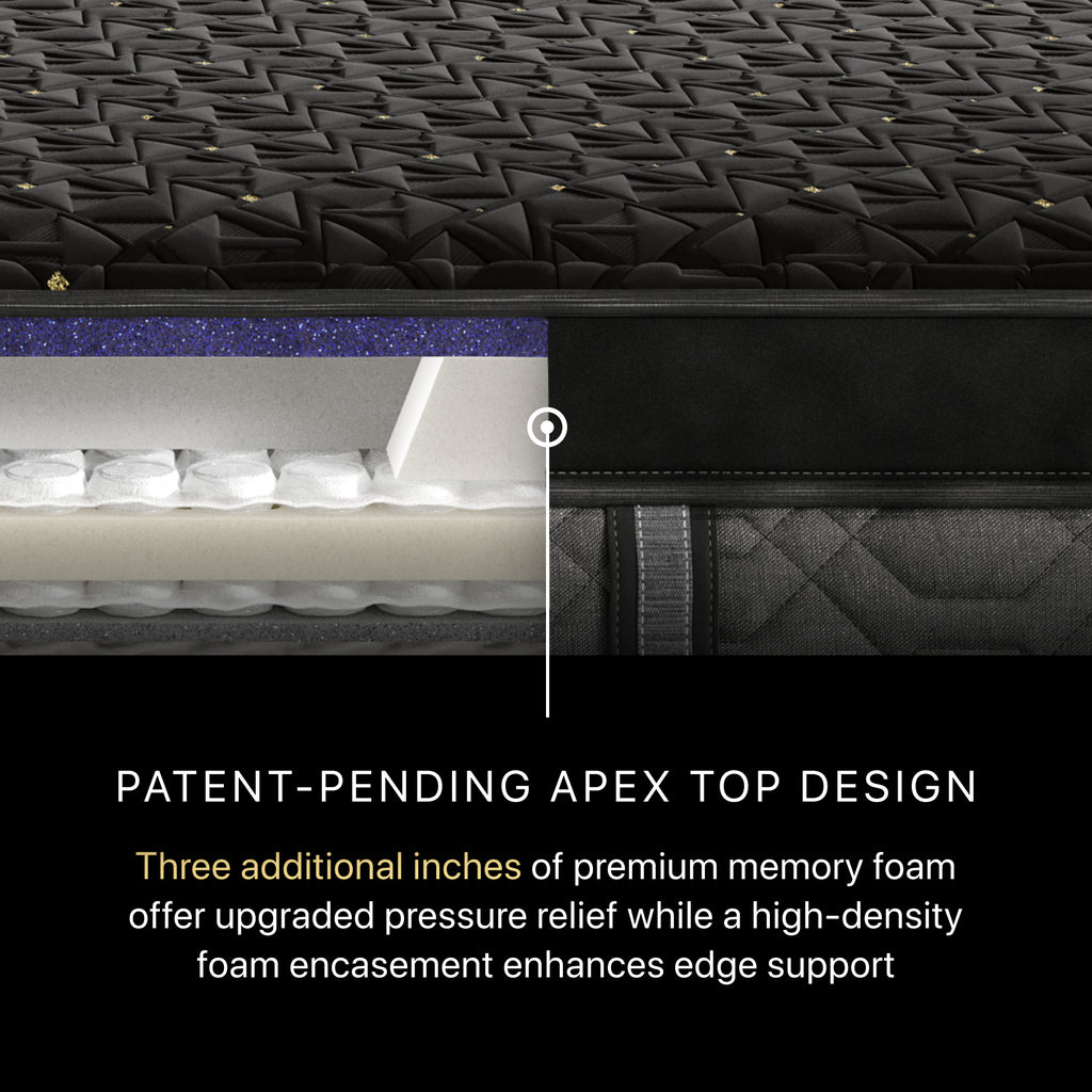 Beautyrest Black® Series Four 16" Hybrid Firm Apex Top Mattress