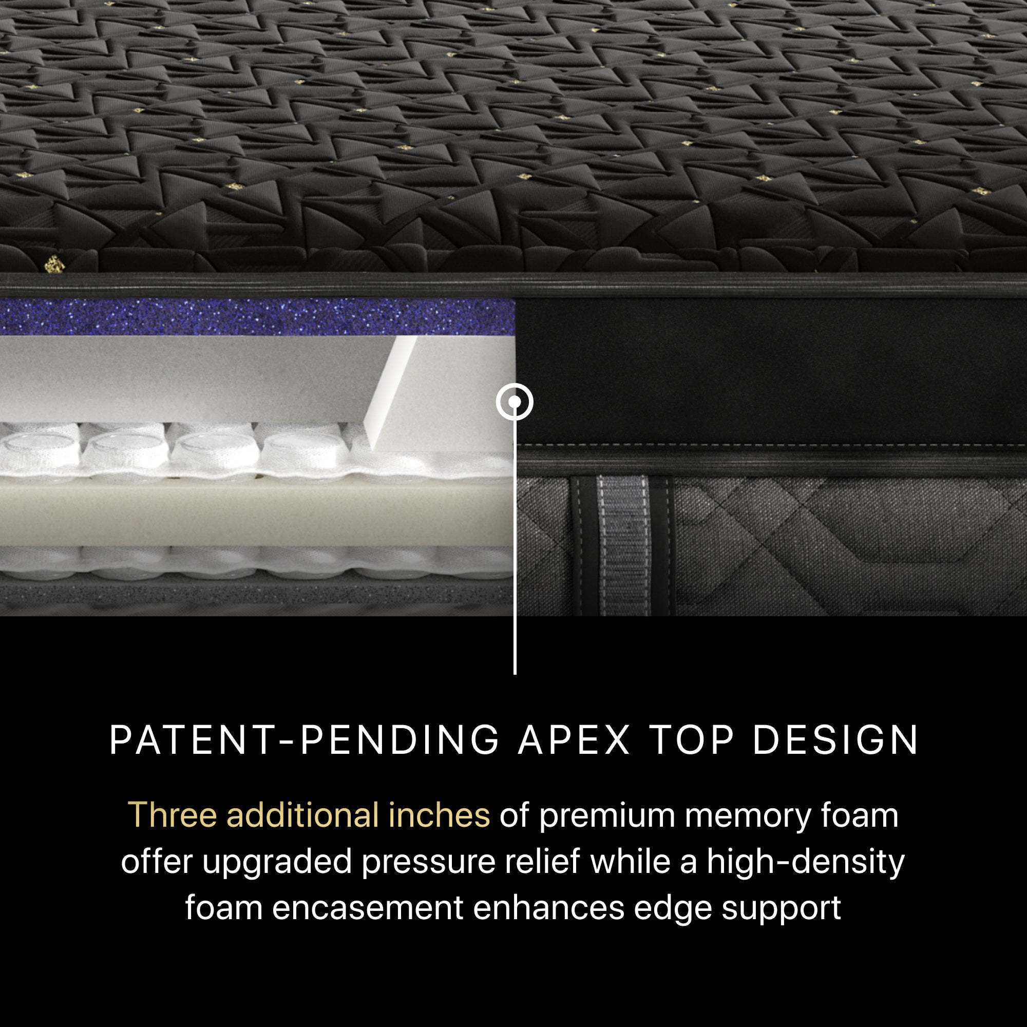 Beautyrest Black® Series Four 16" Hybrid Firm Apex Top Mattress
